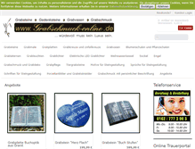 Tablet Screenshot of grabschmuck-online.de